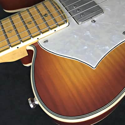 PT BERGER "BAKERSFIELD" RODEO DeLUXE Custom Thinline Tele Hybrid DoubleAAA Vintage Iced Tea Boutique image 8