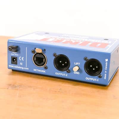 Radial Engineering DiNET DAN-RX2 2-Ch. Dante Network Receiver (NO PSU) CG01XU4 image 6