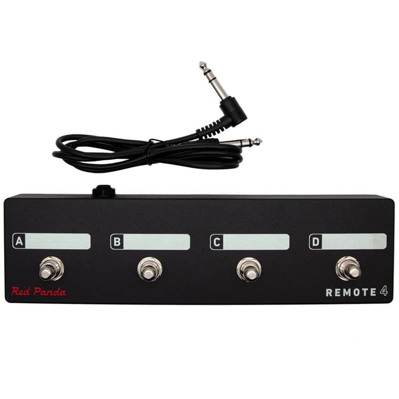 RED PANDA REMOTE 4 Exclusive Real Time 4 Mode Switchboard FX Pedal Controller image 1