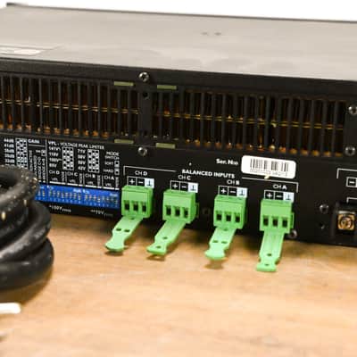Lab Gruppen C 16:4 1600W Four-Channel Power Amplifier CG015RP image 8