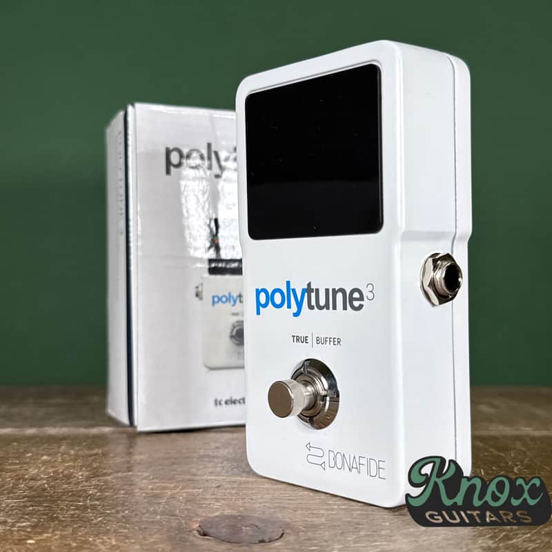 TC Electronic Polytune 3 Polyphonic Tuner Pedal 2017 - Present - White image 1