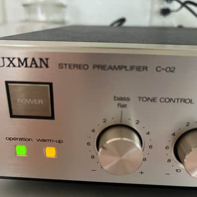 Luxman Amp, Pre Amp M02 ,C02 1980’d - Gray image 4