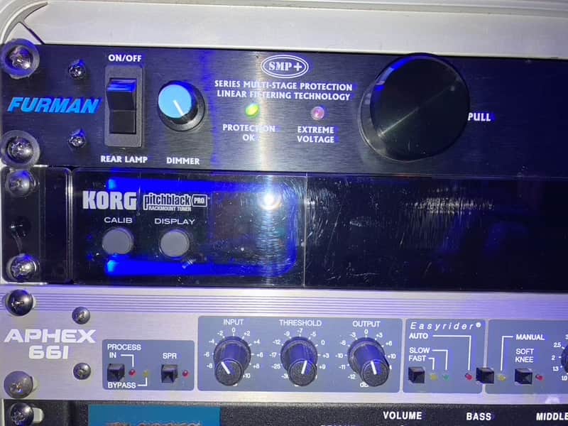 Aphex 661 Expressor with Tubessence Tube Compressor Limiter High Frequency Expander Studio Rackmount image 1