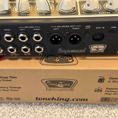 Tone King Imperial Preamp 2025 - Present - Cream / Black image 4