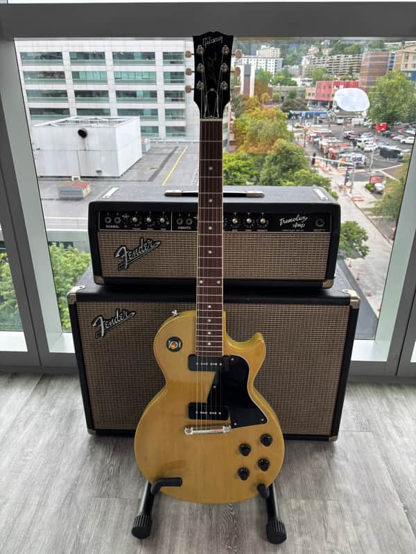 2024 Gibson Les Paul Special TV Yellow Demo Shop w/Mods image 1