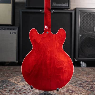 Gibson ES-335 60s Semi-Hollow Electric Guitar with Hard Shell Case - Sixties Cherry image 6