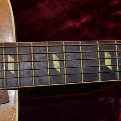 Epiphone Blackstone archtop acoustic 1940's Natural, project guitar. image 4