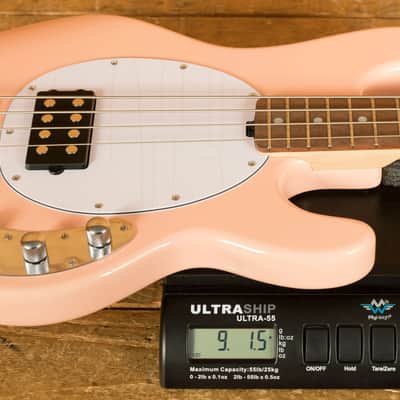 Sterling RAY4 SUB Series StingRay Bass - Pueblo Pink image 9