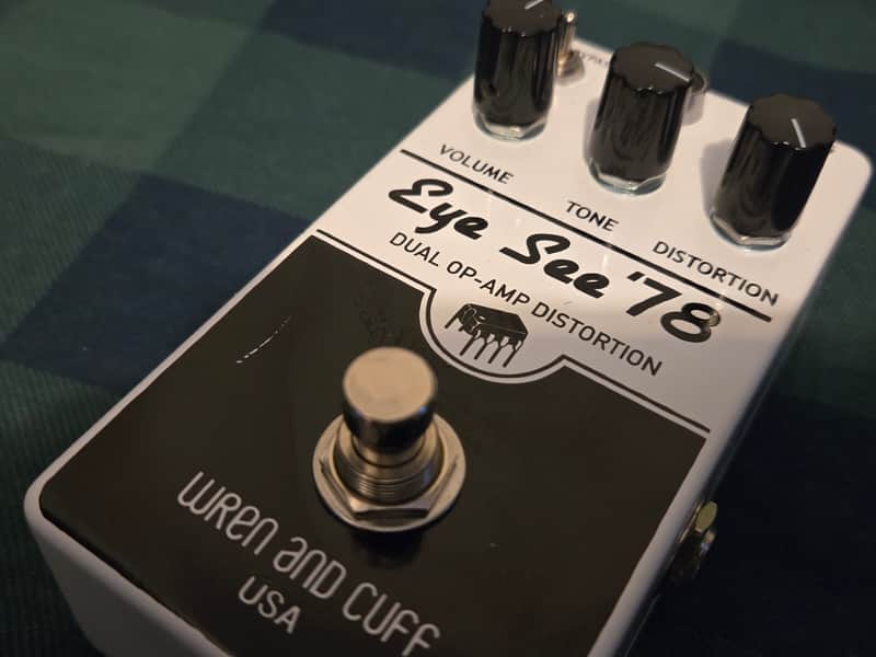 Wren and Cuff Eye See '78 Dual Op-Amp Distortion 2017 - Present - White image 1