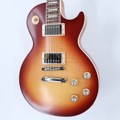 Gibson Les Paul Standard 60s Faded Guitar w/ Hardshell Case - Vintage Bourbon Burst image 4