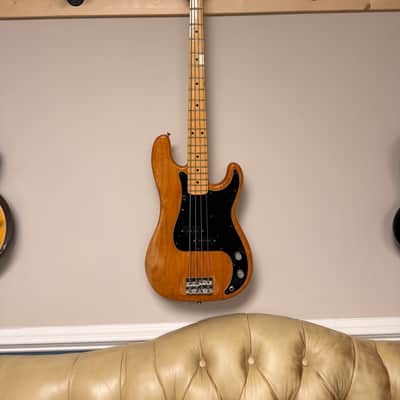 1977 Fender Precision Bass with Maple Fretboard - Natural image 1