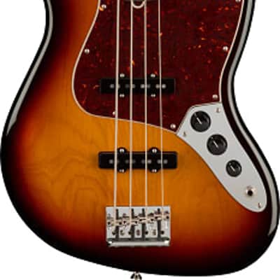 Fender American Professional II Jazz Bass Fretless. Rosewood Fingerboard, 3-Color Sunburst image 2