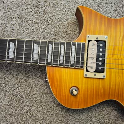 ESP LTD EC-1000T Honey Burst Satin Fishman Fluence 2019 image 5