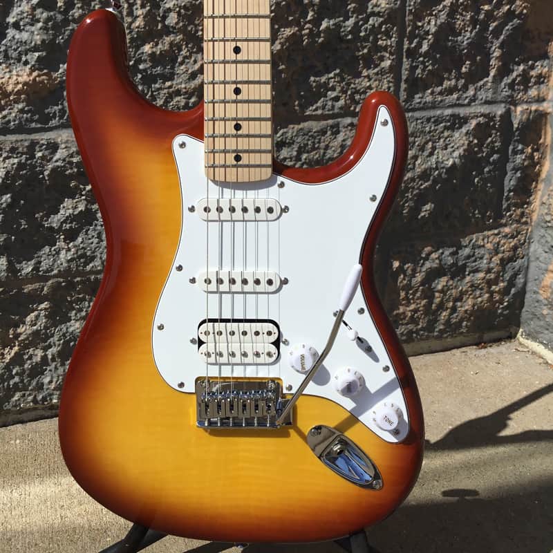 Squier Affinity Stratocaster FMT HSS Sienna Sunburst image 1