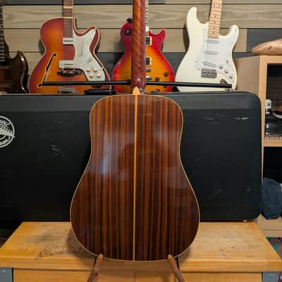 1982 Daion B55E Acoustic Electric Dreadnought Guitar Rare Model MIJ Sunburst image 22