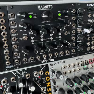Strymon Magneto Four Head dTape Echo and Looper Eurorack Unit 2010s - Black image 2