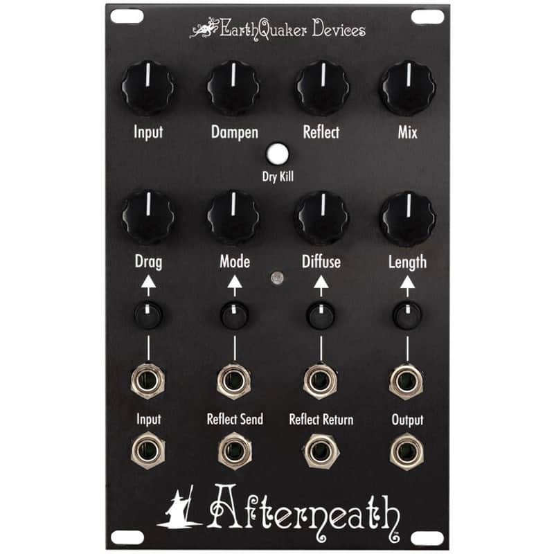 EarthQuaker Devices Afterneath Otherwordly Reverberator - Black image 1