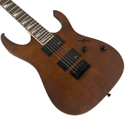 Ibanez Gio GRG121DX Walnut Flat Electric Guitar (Used) image 7