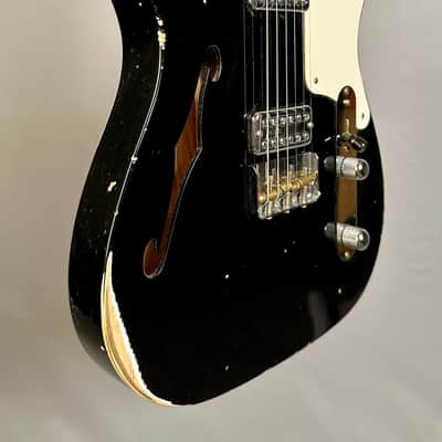 Fender Custom Shop Ltd. Ed. Caballo Tono Ligero Relic - Aged Black image 4