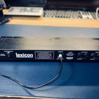 Lexicon Alex Digital Effects Processor 2000s - Black image 4