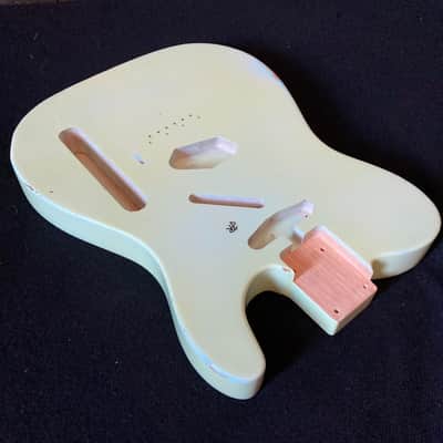 Telecaster Aged Guitar Body - Sonic Blue medium guitar relic guitar body by Jozo Reece Guitars image 23