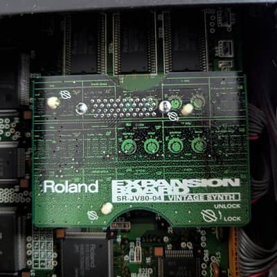 Roland Super JD-990 Sound Module Synth with SR-JV80-04 Vintage Synth Expansion 1993 - 1996 - Black RackMount Synthesizer Rack Mount Unit image 3