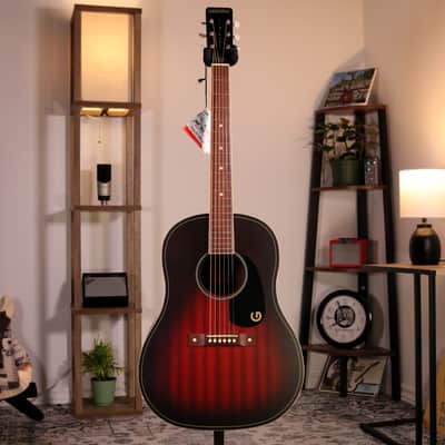 Gretsch Jim Dandy Dreadnought - Walnut Fingerboard, Deep Cherry Burst image 2