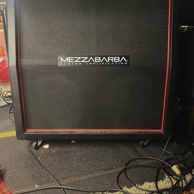 Mezzabarba MZero BASS OVERDRIVE – Custom One-Off All-Tube 180W + 4x12 Bass Reflex 1000W 2017 - Gloss Black and Red image 11