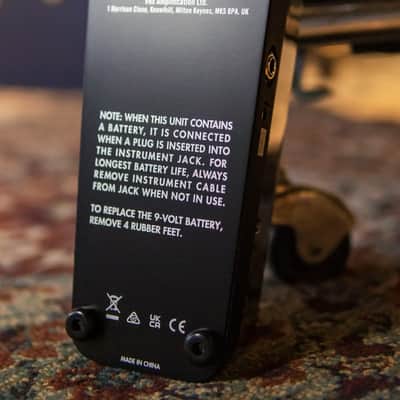 Vox V847A Wah Pedal with AC Jack image 3