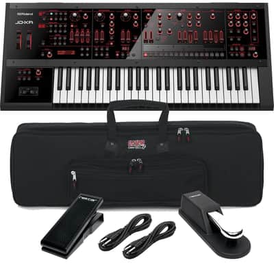 Roland JD-XA Analog/Digital Synthesizer, Gator GK-49 Keyboard Case, Nektar NX-P, Sustain Pedal, (2) 1/4 Cables Bundle