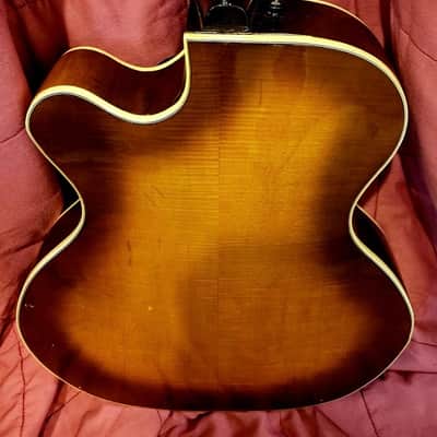 Carl Barney Archtop Jazz box Guitar 1975 - Sunburst image 3