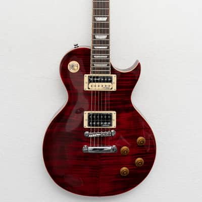 Vintage V100TWR Reissued Series Single Cut 2010s Trans Wine Red image 1