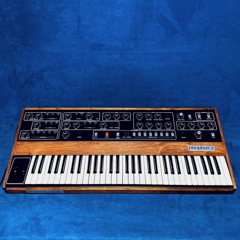 Sequential Circuits Prophet 5 🎹 Rev 3.2 Vintage Analog Synthesizer • Kenton MIDI • Restored and Serviced • Extras • Warranty image 1