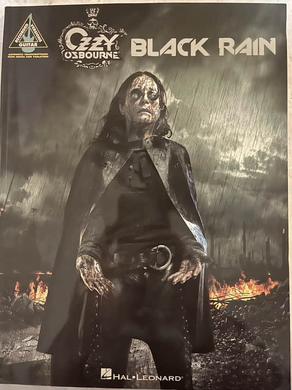 Ozzy Osbourne - Black Rain - Guitar Tab / Tablature Book image 1