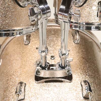 Pearl 4pc Vision Drum Kit Set Champaign Sparkle 22/16/12/10" image 3