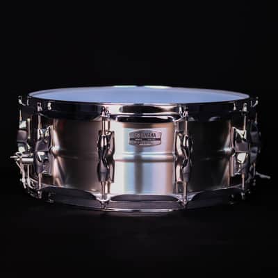 Yamaha 14" x  5.5" Recording Custom Stainless Steel Snare Drum image 1