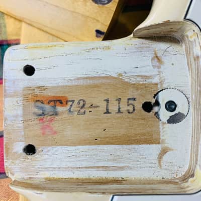 1986 Fender Japan ST72-115 Stratocaster (E-Series) w/ Original US Pickups & Vintage Hardcase image 13