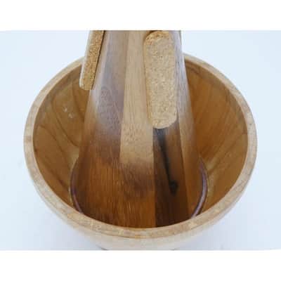 Warburton USED ​​Warburton / WOODY2 (Walnut) Cup Wooden Trumpet Mute image 6