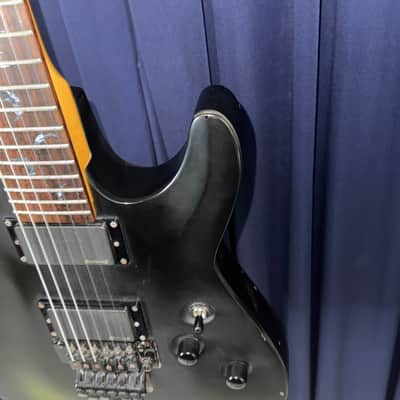 Schecter Damien-6 FR 2005 - 2011 - Satin Black image 6