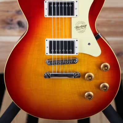 Heritage Custom Shop Core Collection H-150 Plain Top 2022 Dark Cherry Sunburst image 2