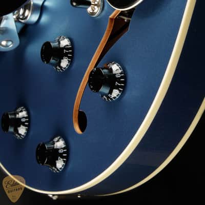 2024 - Collings I-35 LC Deluxe Custom Inlay/ThroBaks/Bigsby - Pelham Blue (Pre-Owned) #232109 image 13