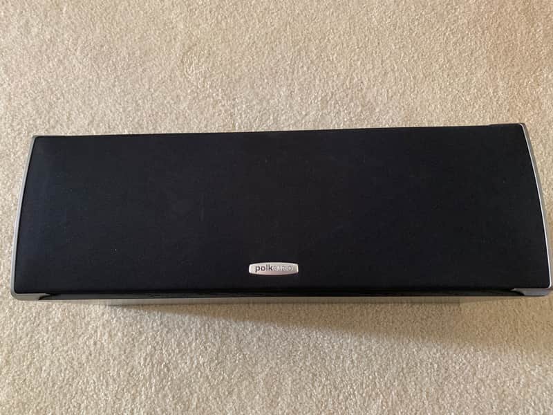 Polk Audio CSi A4 Center Home theater Speaker Black image 1