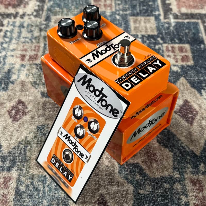 Modtone MT-AD Vintage Analog Delay Guitar Effect Pedal W/ Original Box & Paperwork! image 1