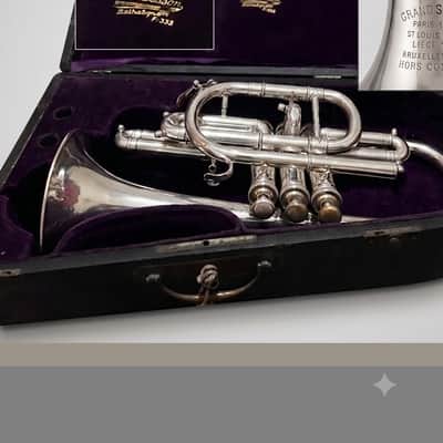 Besson Breveté Bb Cornet 1890s - Silver-Plated image 6