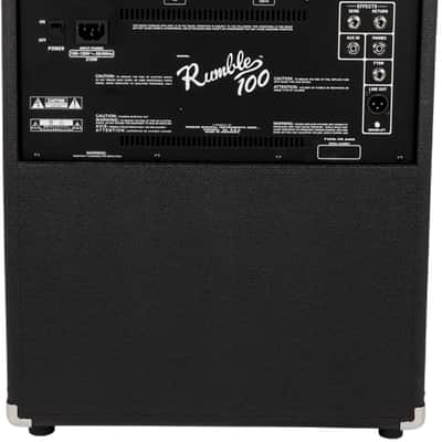 Fender RUMBLE 100 V3 Bass Amp Combo - 120V image 2