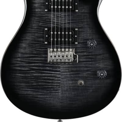 PRS SE CE 24 Maple Top Electric Guitar, Rosewood Fingerboard, Charcoal Burst image 2