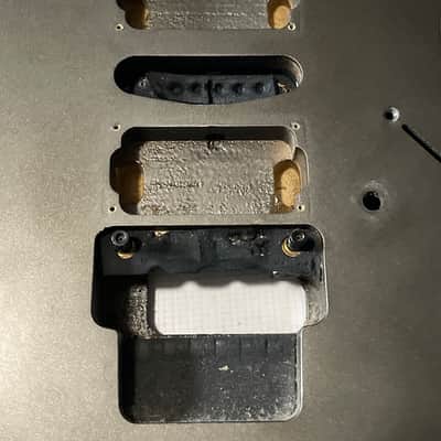 2000's Indonesian Ibanez RG5EX1 Grey Pewter Basswood Guitar Body Floyd Ready image 5
