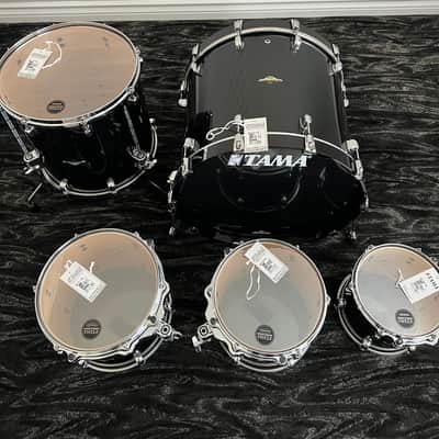 Tama Starclassic Maple 2021 Piano Black Laquer image 1