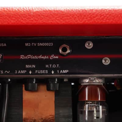 Red Plate Tweedy Verb M2-TV Jeff Decoix 1x12 Guitar Combo Amplifier #52531 image 8