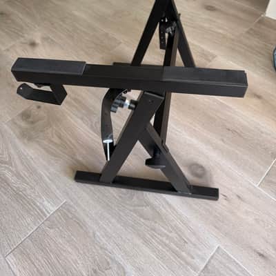 Cahaya CAHAYA Keyboard Stand Piano Adjustable - Z Style Piano Stands Heavy Duty Stable and Portable with Height and Width Adjustable Fits for 54 61 76 88 Keys Electric Pianos Black image 4